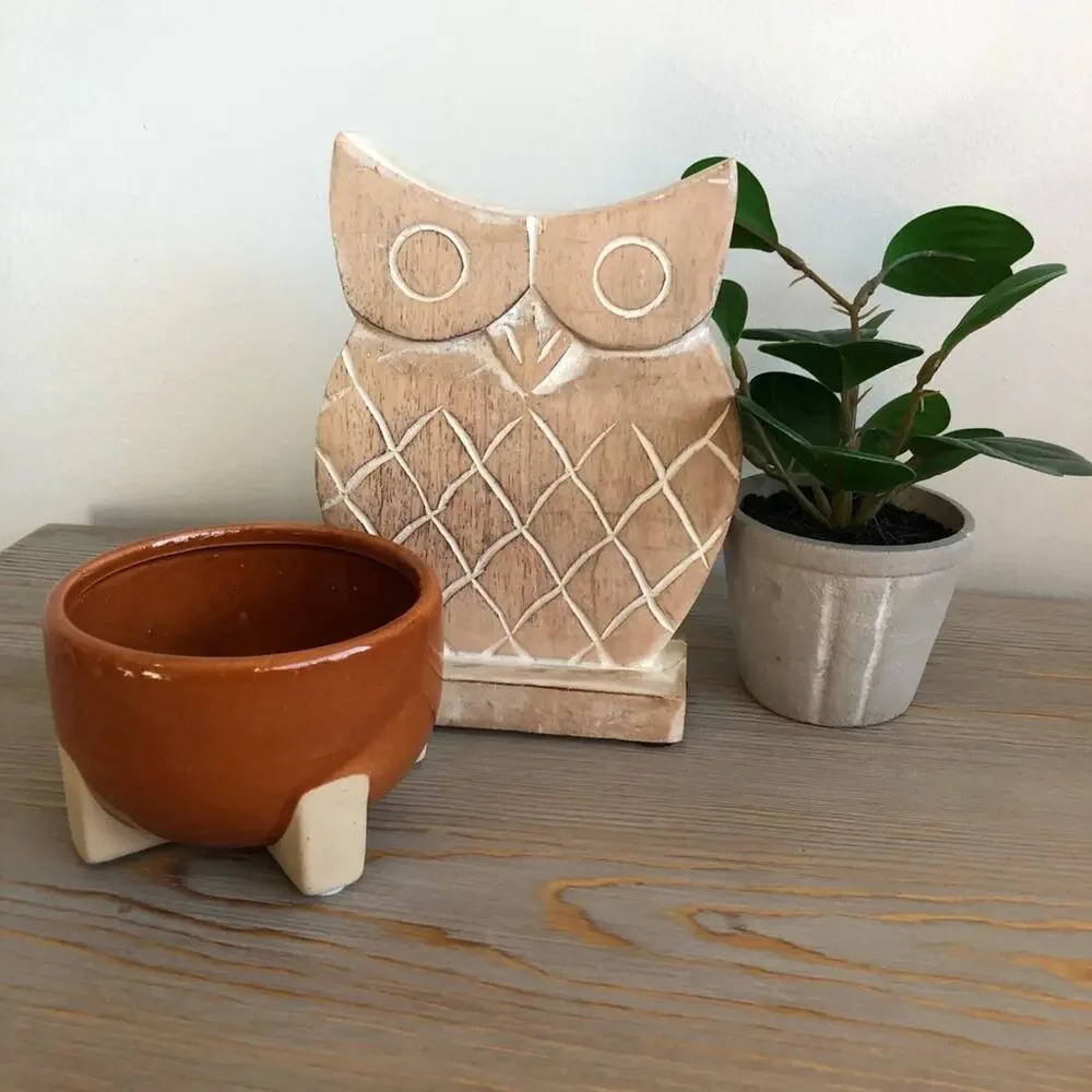 Ceramic Tabletop Owl Figurine - NWT